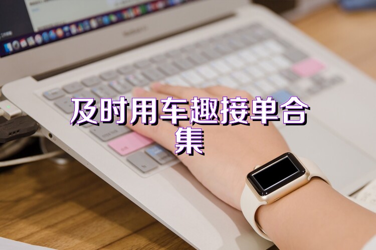 及時(shí)用車趣接單合集