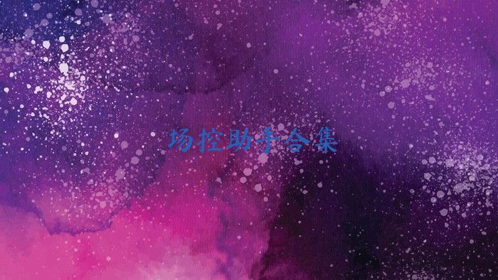 場控助手合集