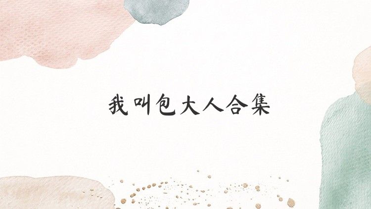 我叫包大人合集
