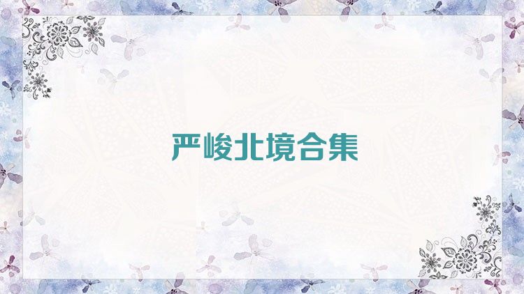 嚴(yán)峻北境合集