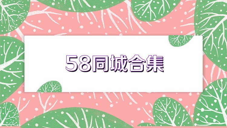 58同城合集