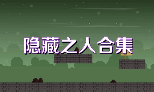 隱藏之人合集