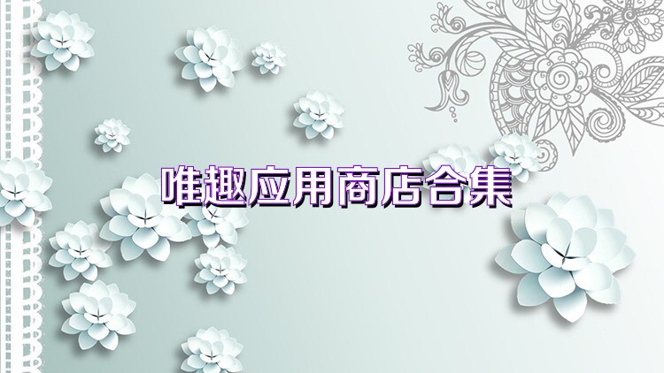 唯趣應(yīng)用商店合集