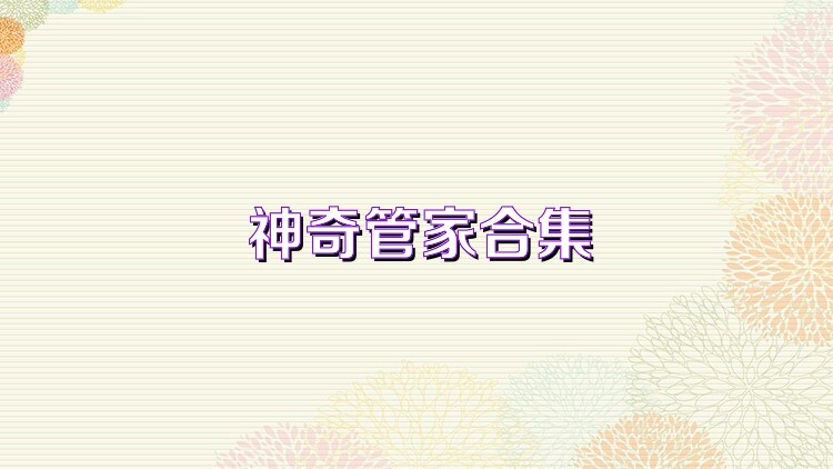 神奇管家合集