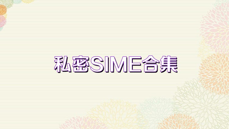 私密SIME合集