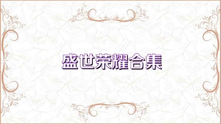 盛世榮耀合集