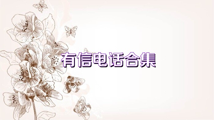 有信電話合集