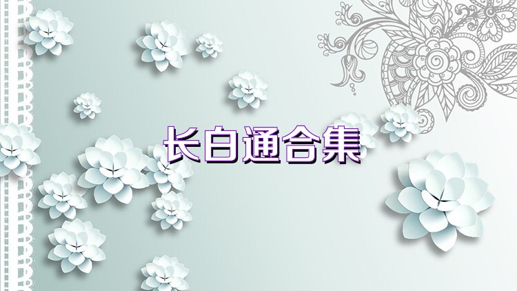 長白通合集