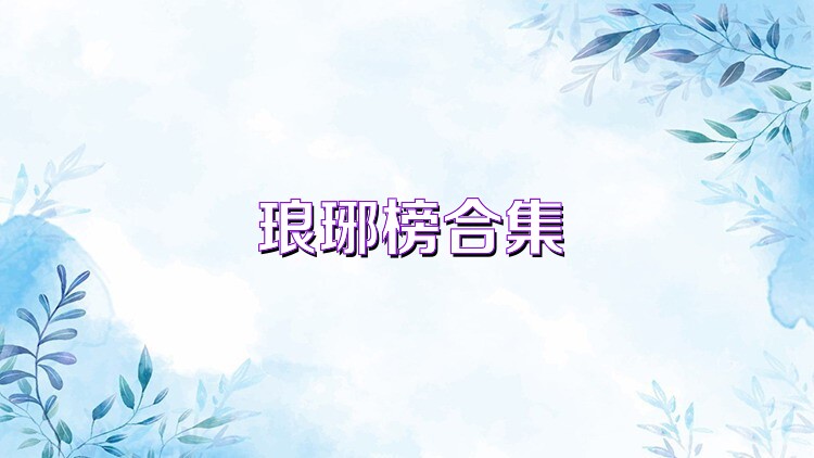 瑯琊榜合集