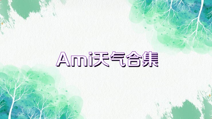 Ami天气合集