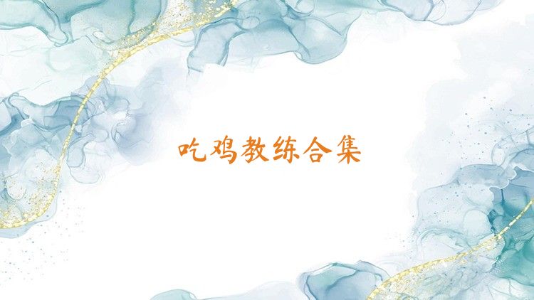 吃鸡教练合集