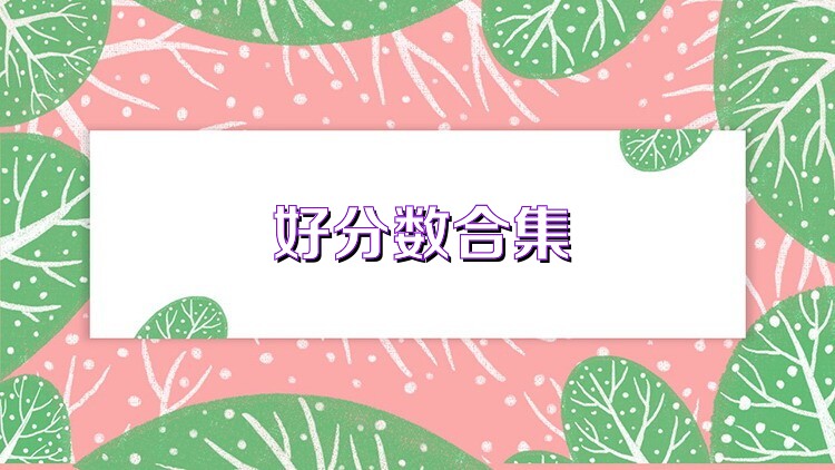 好分数合集