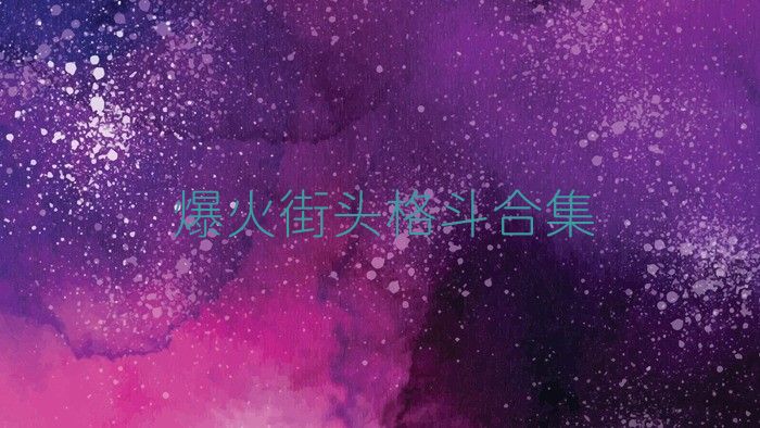 爆火街头格斗合集